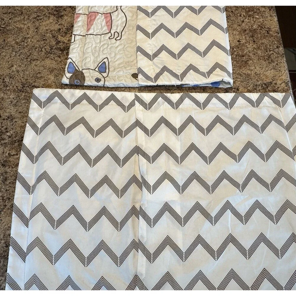 Dachshunds “ Dog Gone It” Collection Quilted Shams  Wiener Dogs